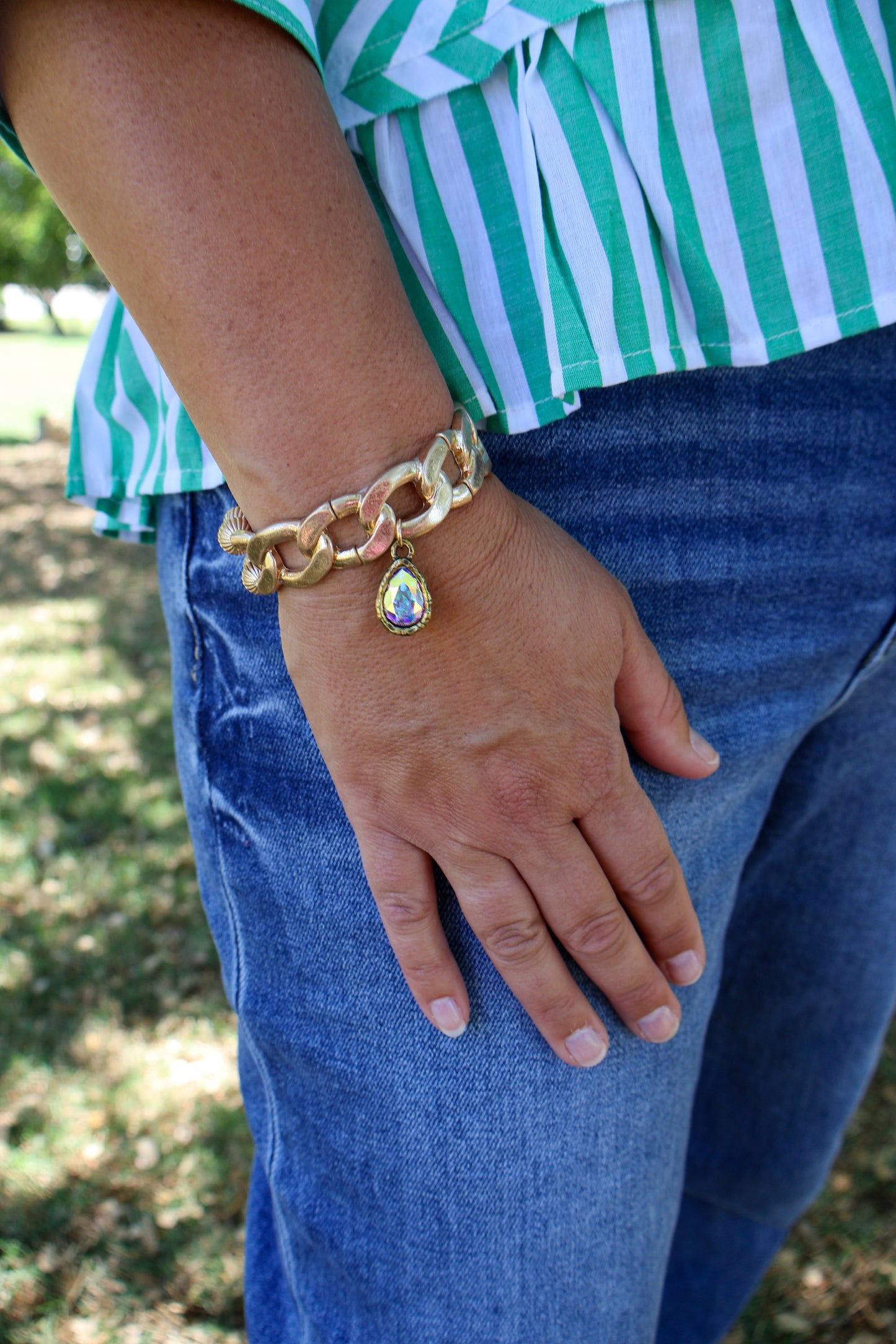 Bead & Chain bracelet
