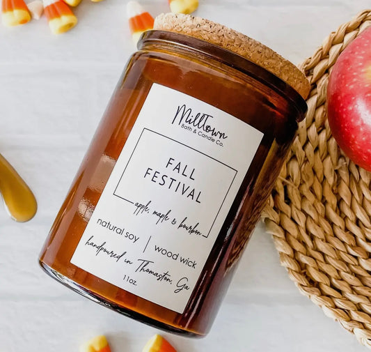 Fall Festival candle