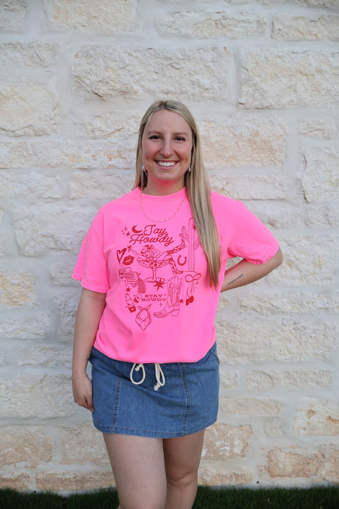 Say Howdy Stay Rowdy tee