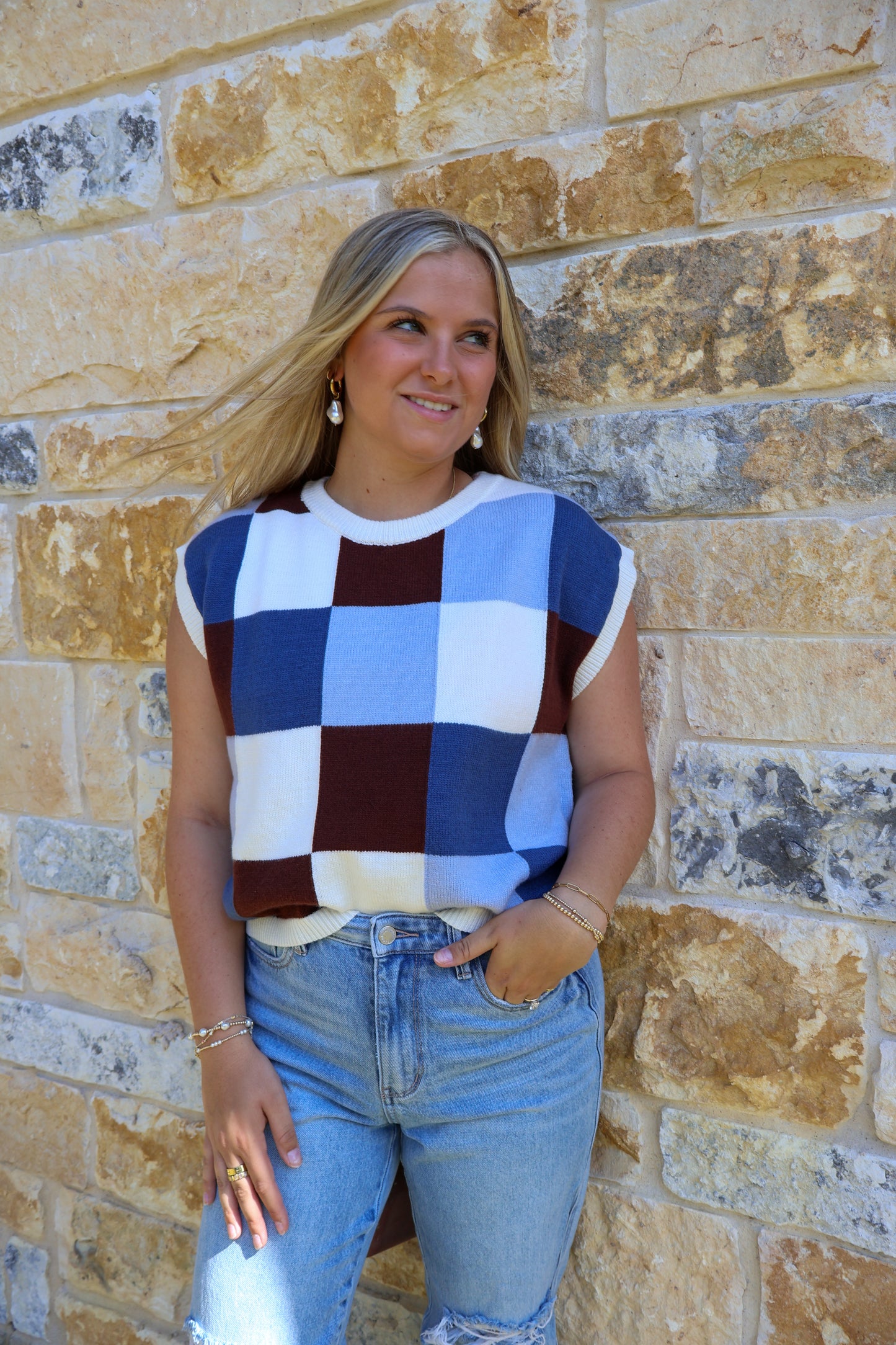 The Elle sweater vest