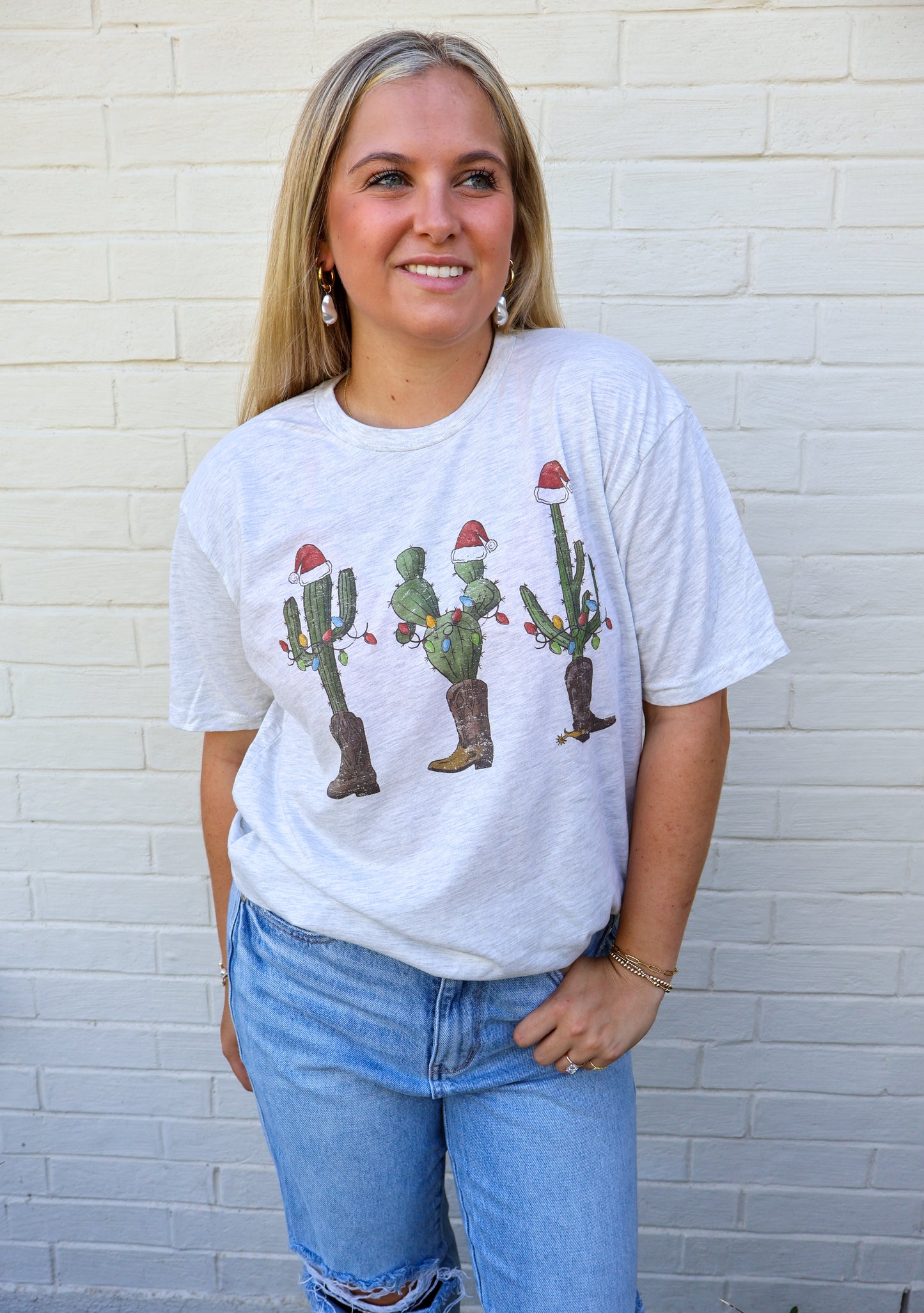 Christmas Cactus tee