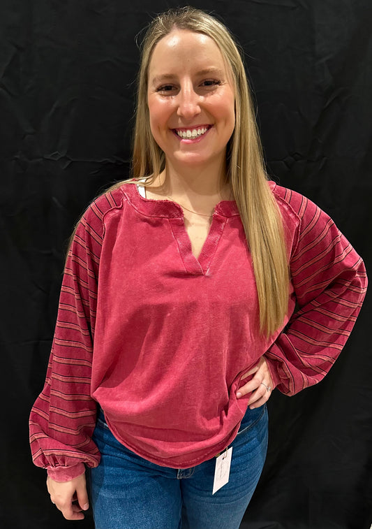 The Garnet top