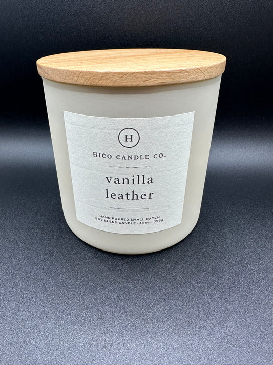 Vanilla Leather candle