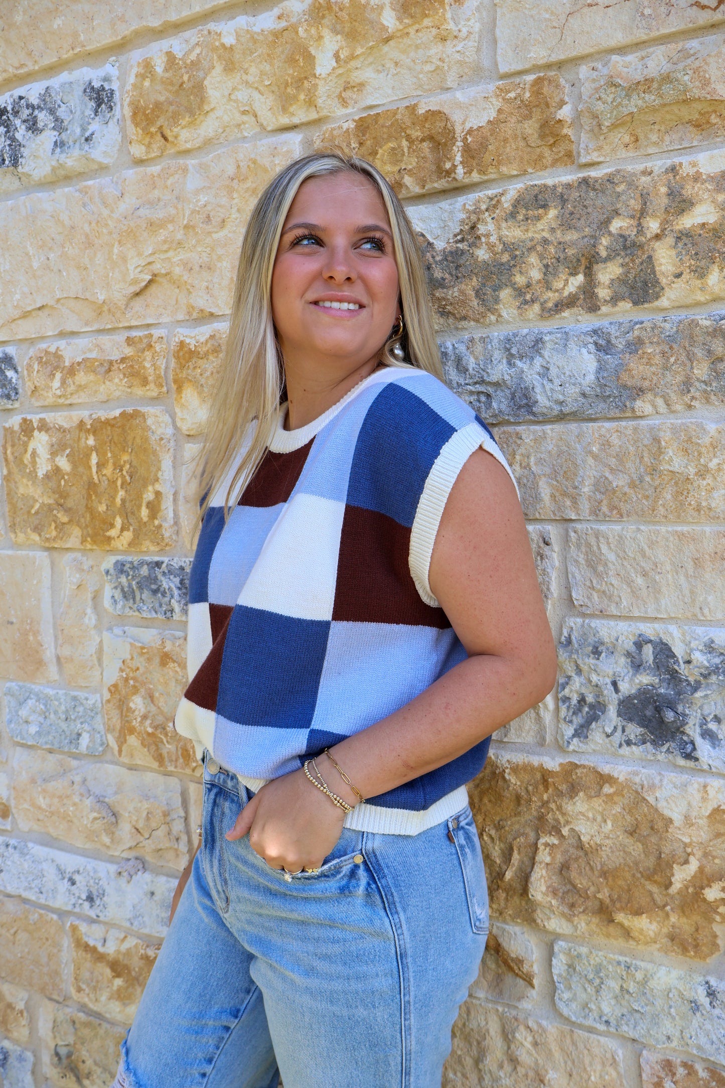 The Elle sweater vest