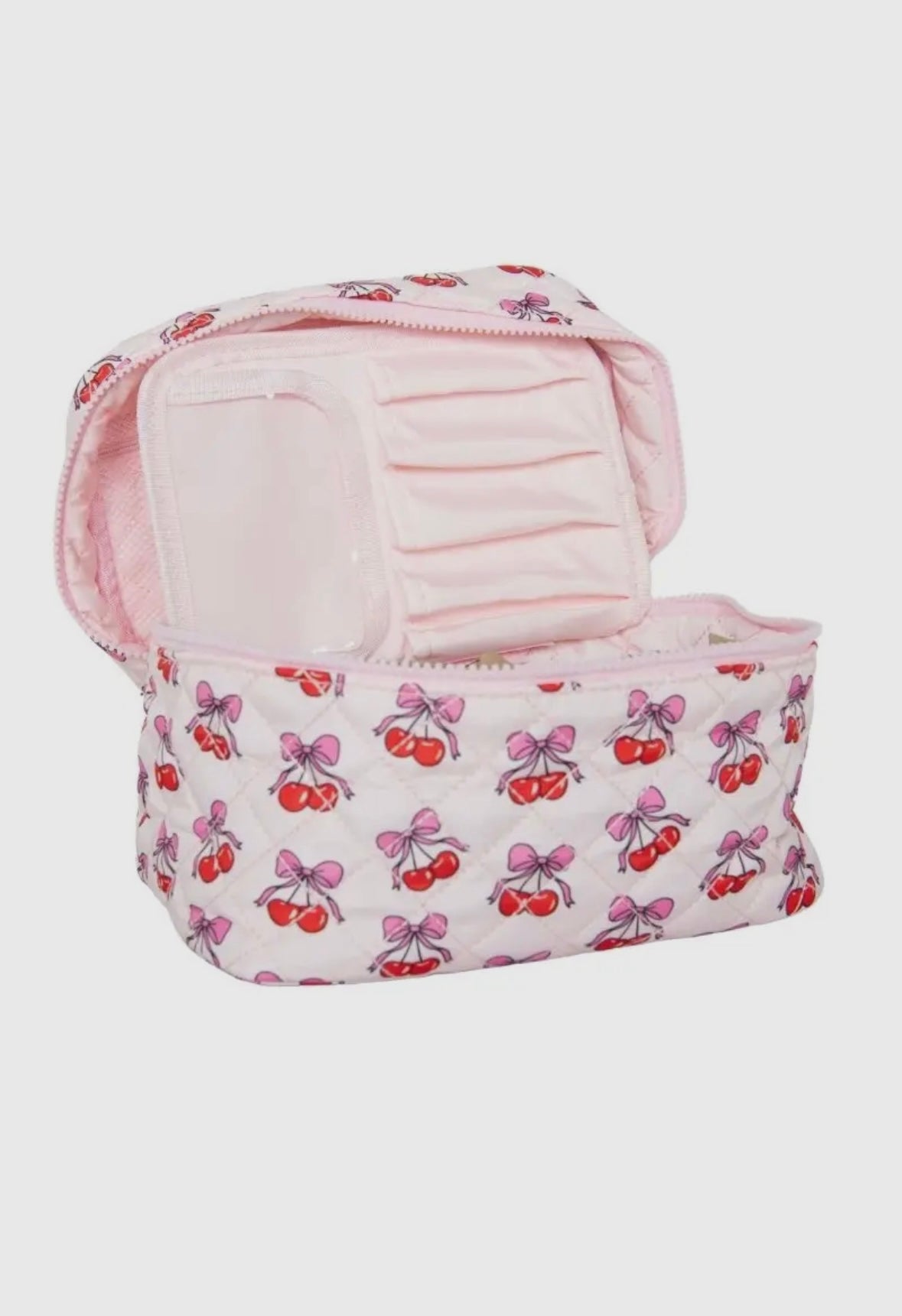 Cherry cosmetic bag