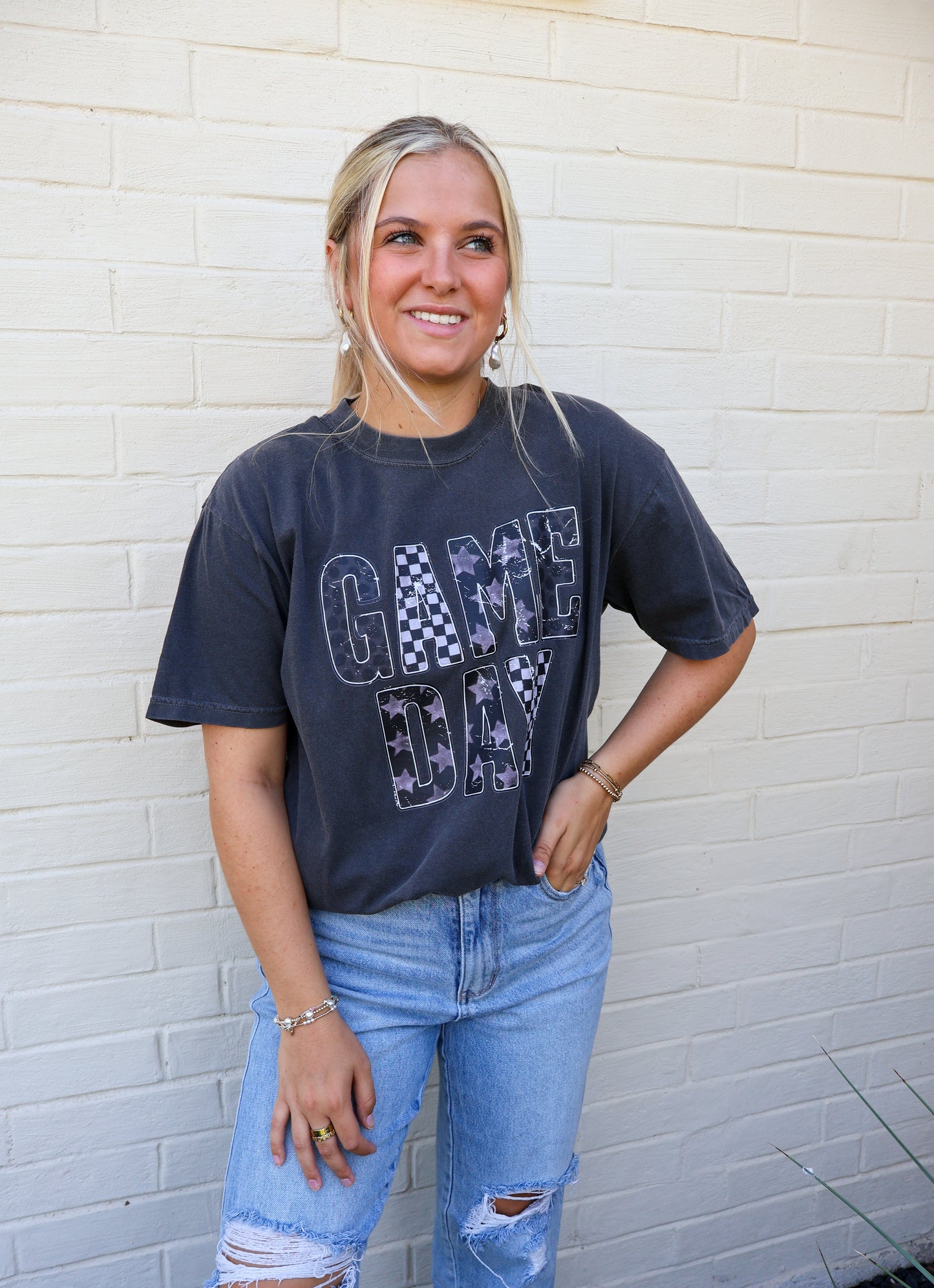 Game Day Grunge tee