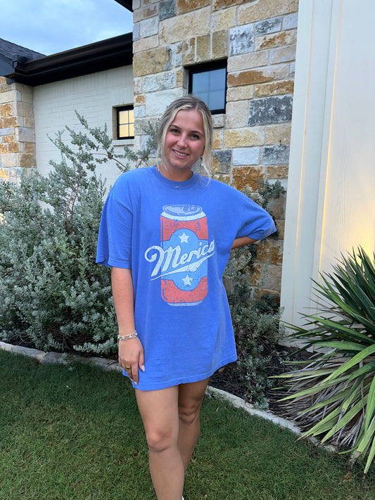 Merica Can tee