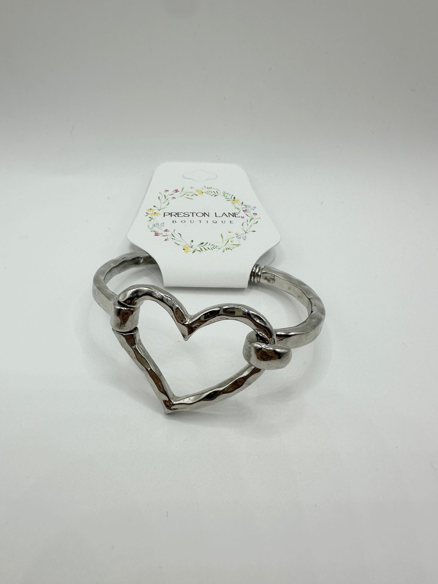 Heart bangle