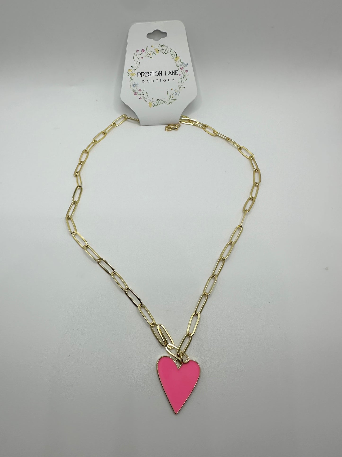 Gemma Heart necklace