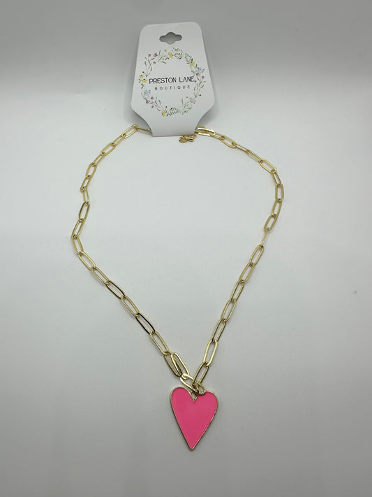 Gemma Heart necklace