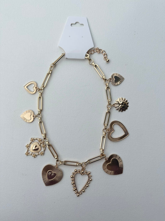 Gold Charm necklace