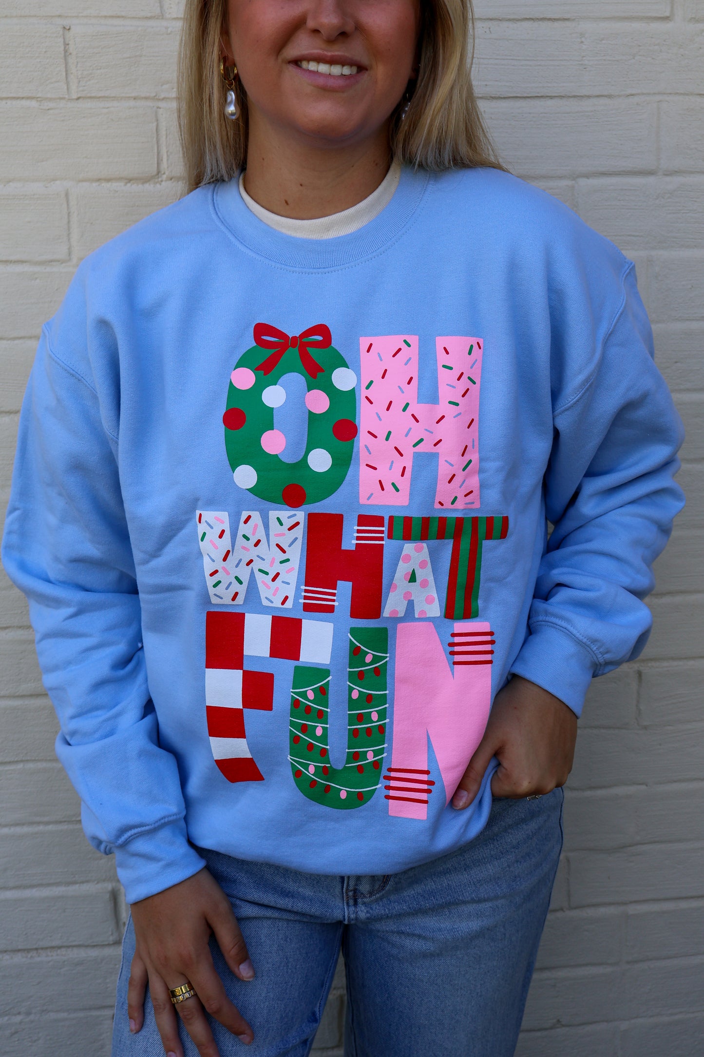 Oh What Fun sweatshirt