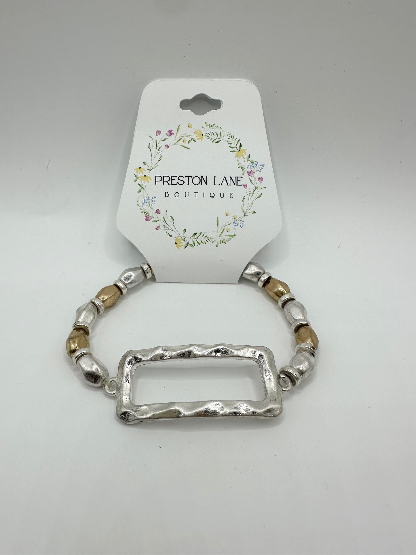 Rectangle stretch bracelet