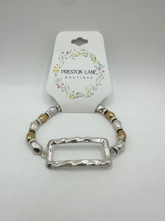 Rectangle stretch bracelet