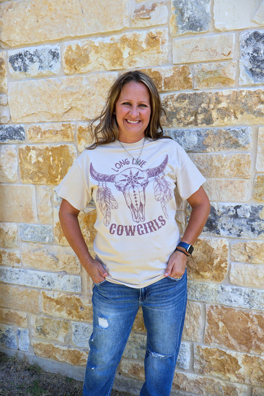 Long Live Cowgirls tee