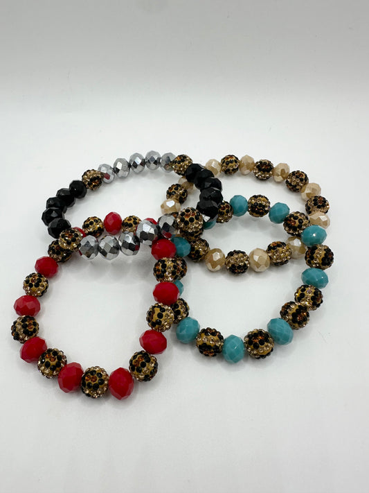Leopard stretch bracelet