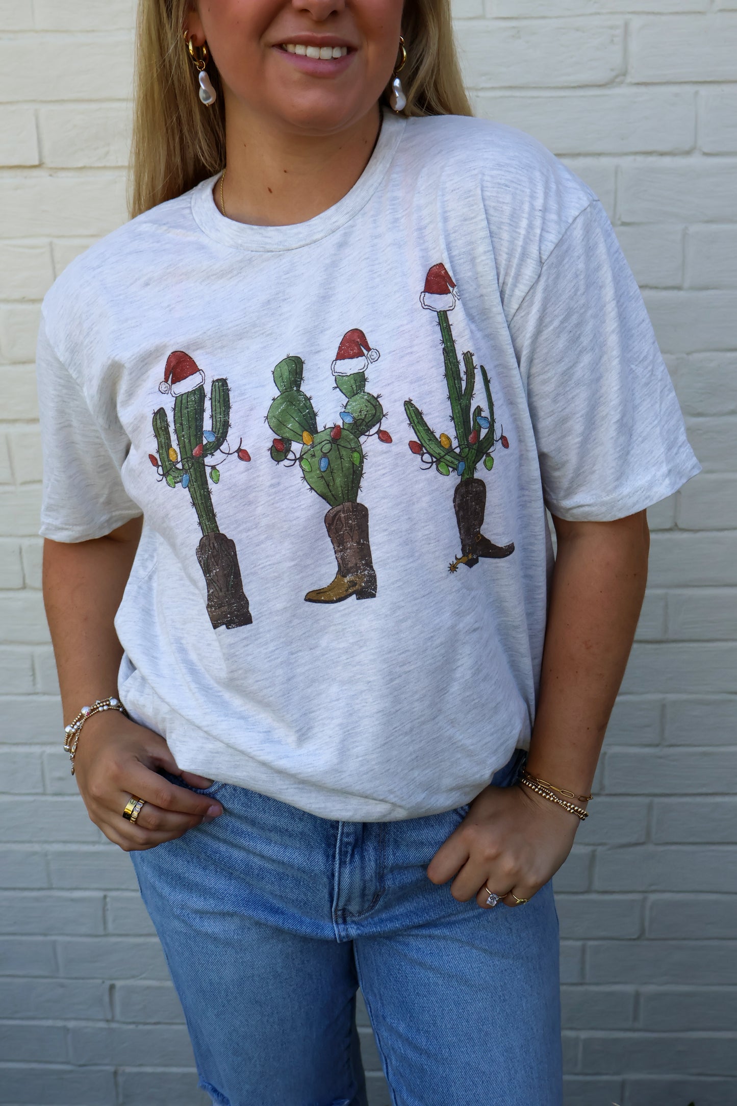 Christmas Cactus tee