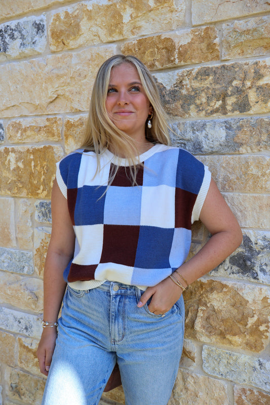 The Elle sweater vest