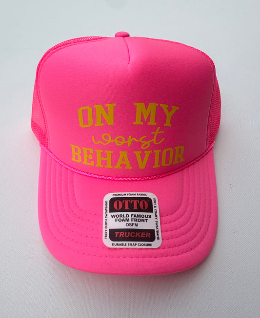 Worst Behavior hat