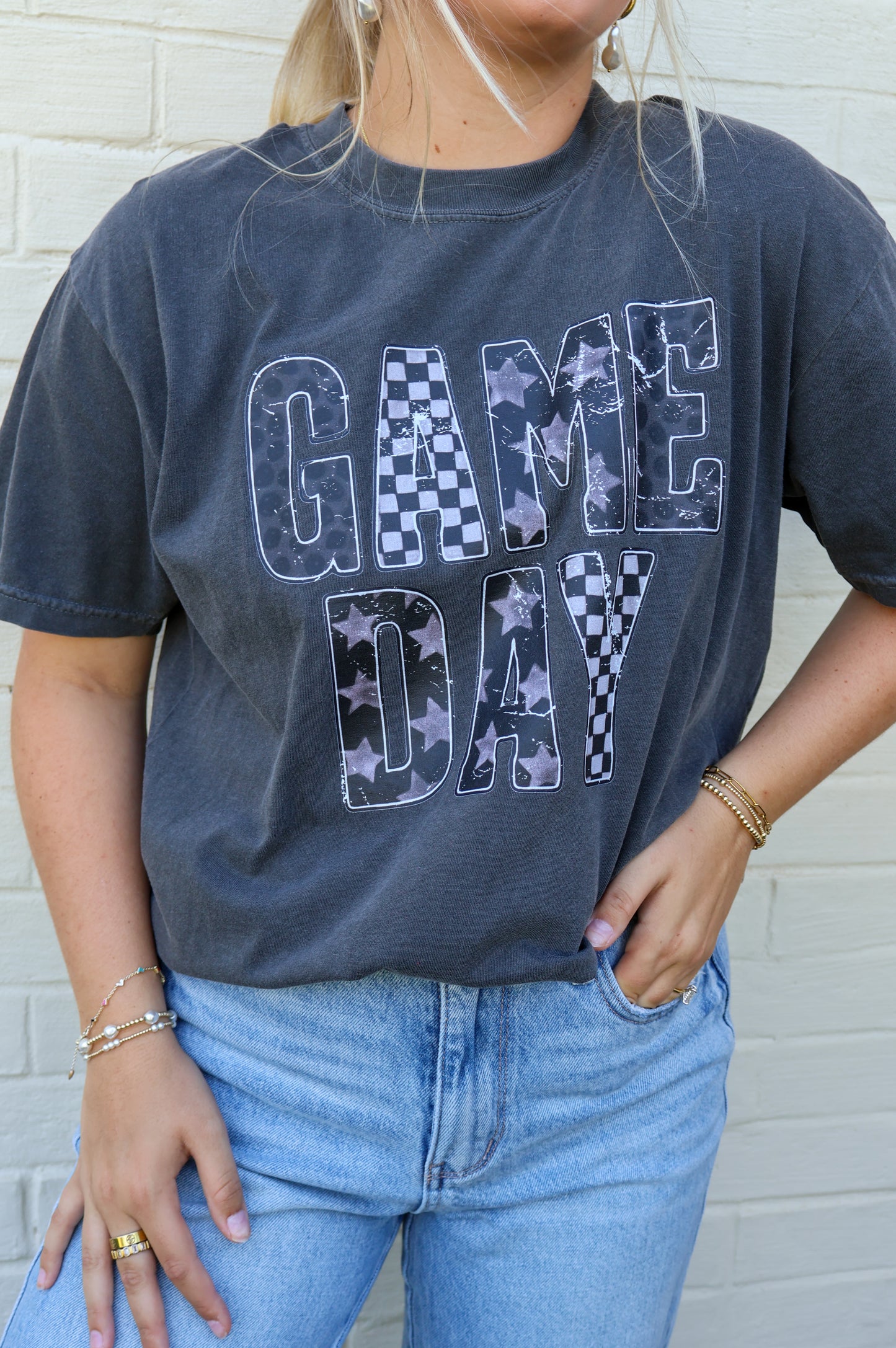 Game Day Grunge tee