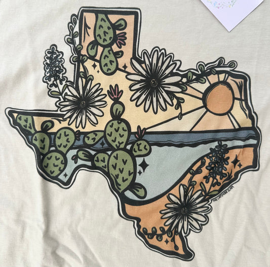 Cactus Texas tee