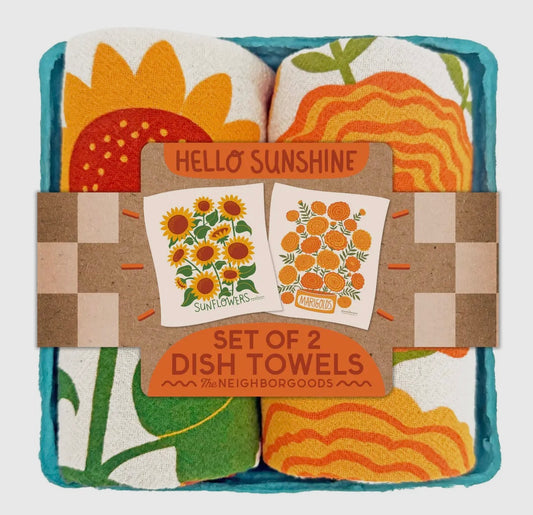 Hello Sunshine towel set