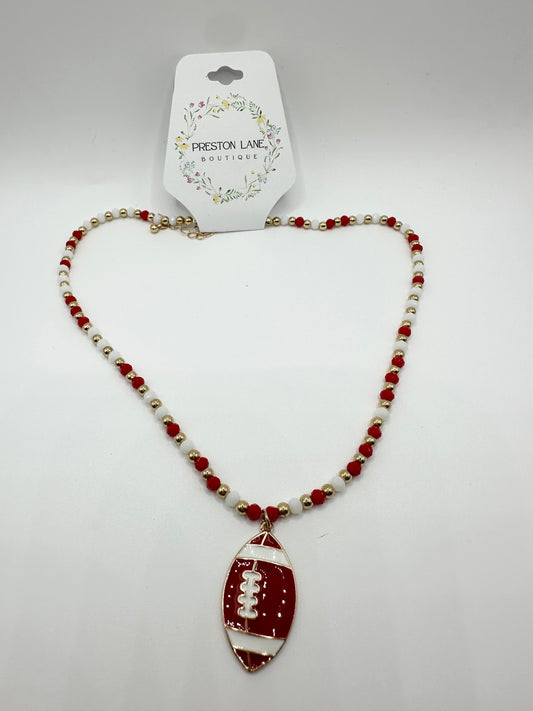 Go Big Red necklace