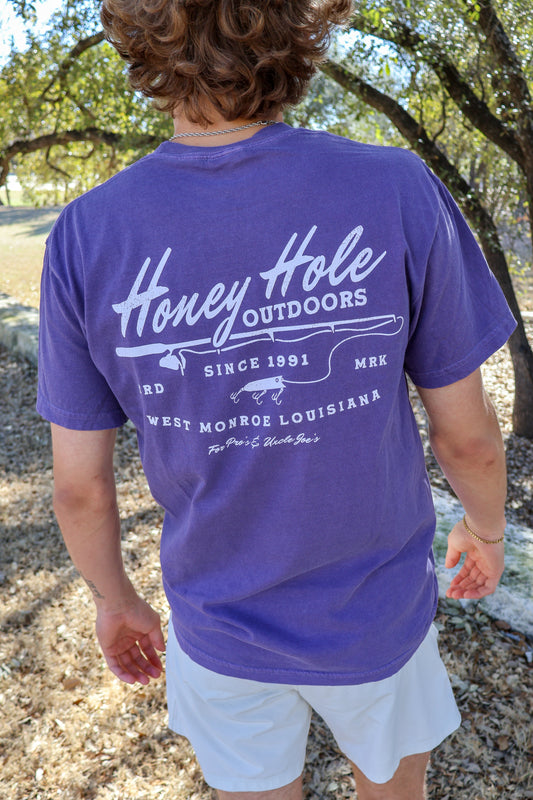 Heritage Purple tee