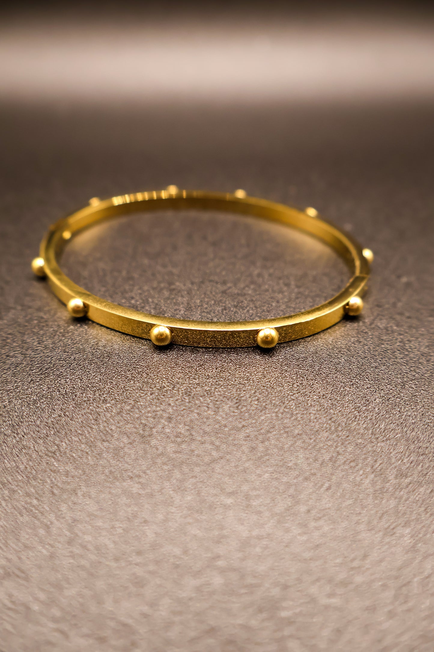 Gold Stud bangle