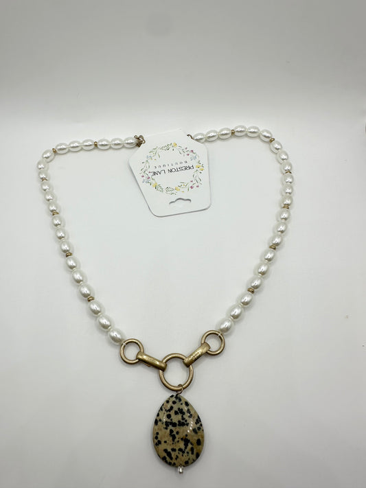 Stone necklace