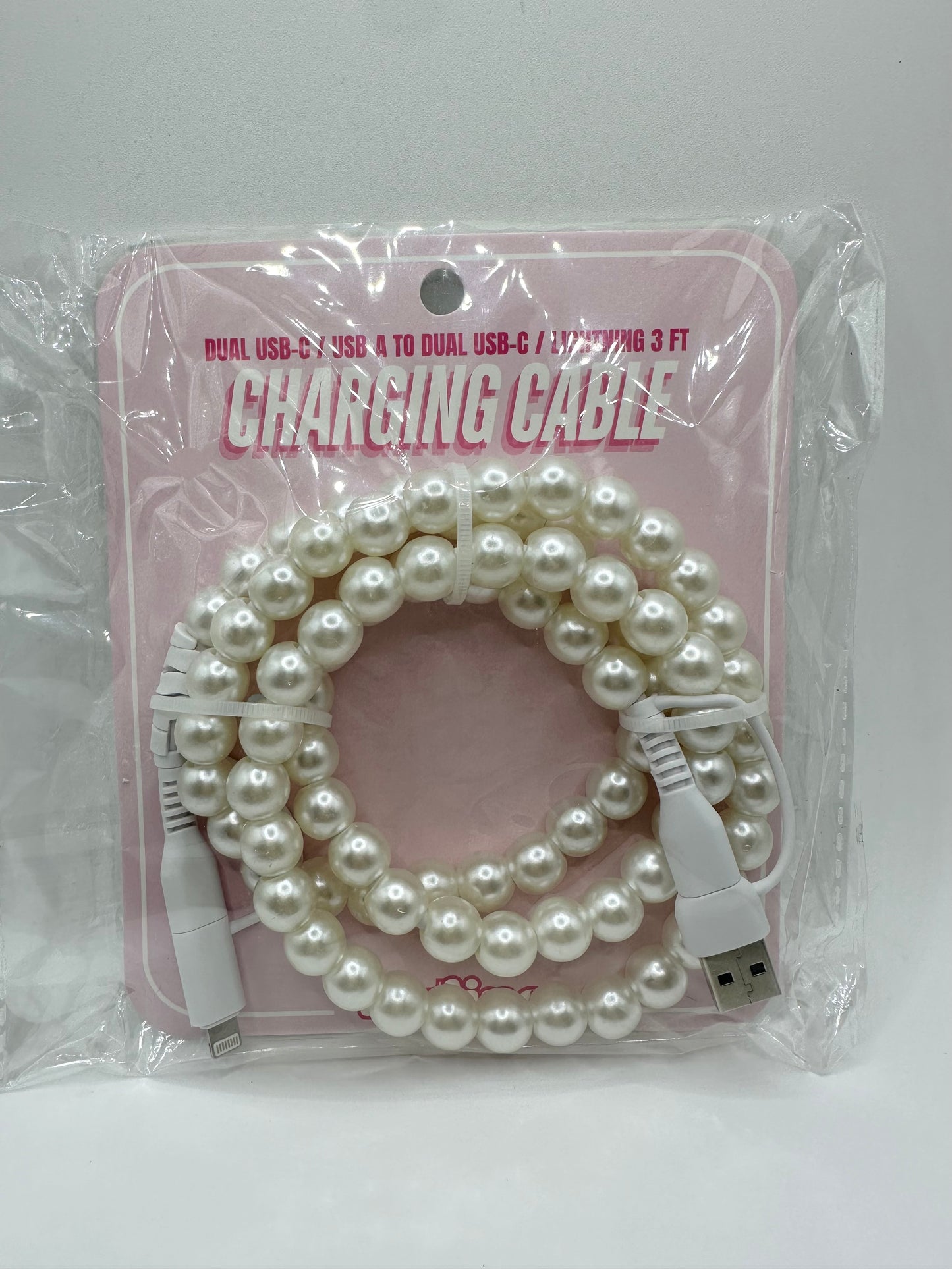 Beaded Charging cable