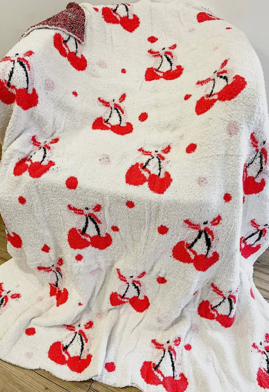 Cherries blanket