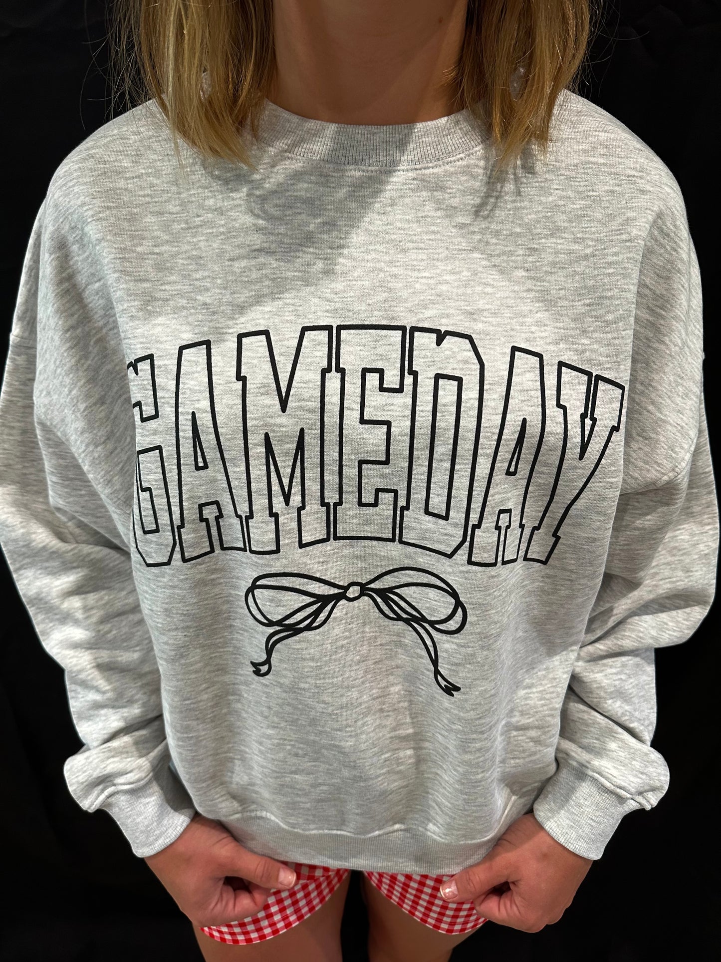 Gameday Bow sweatshirt