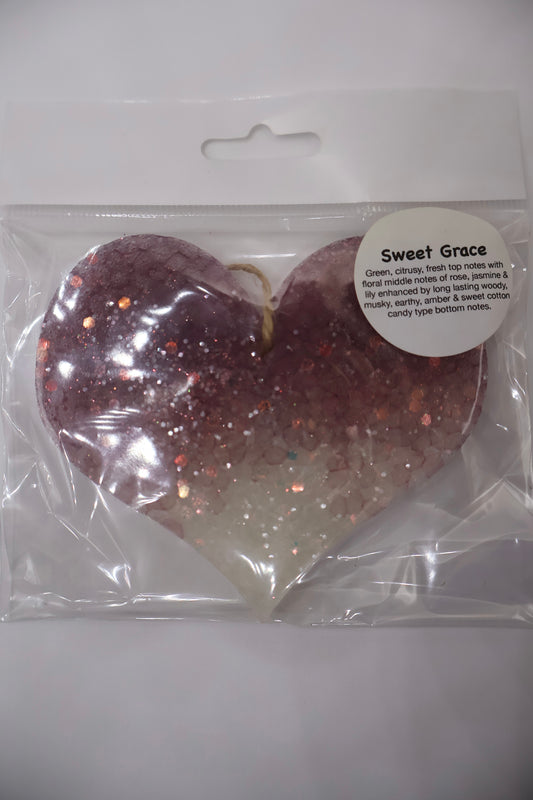Heart freshie