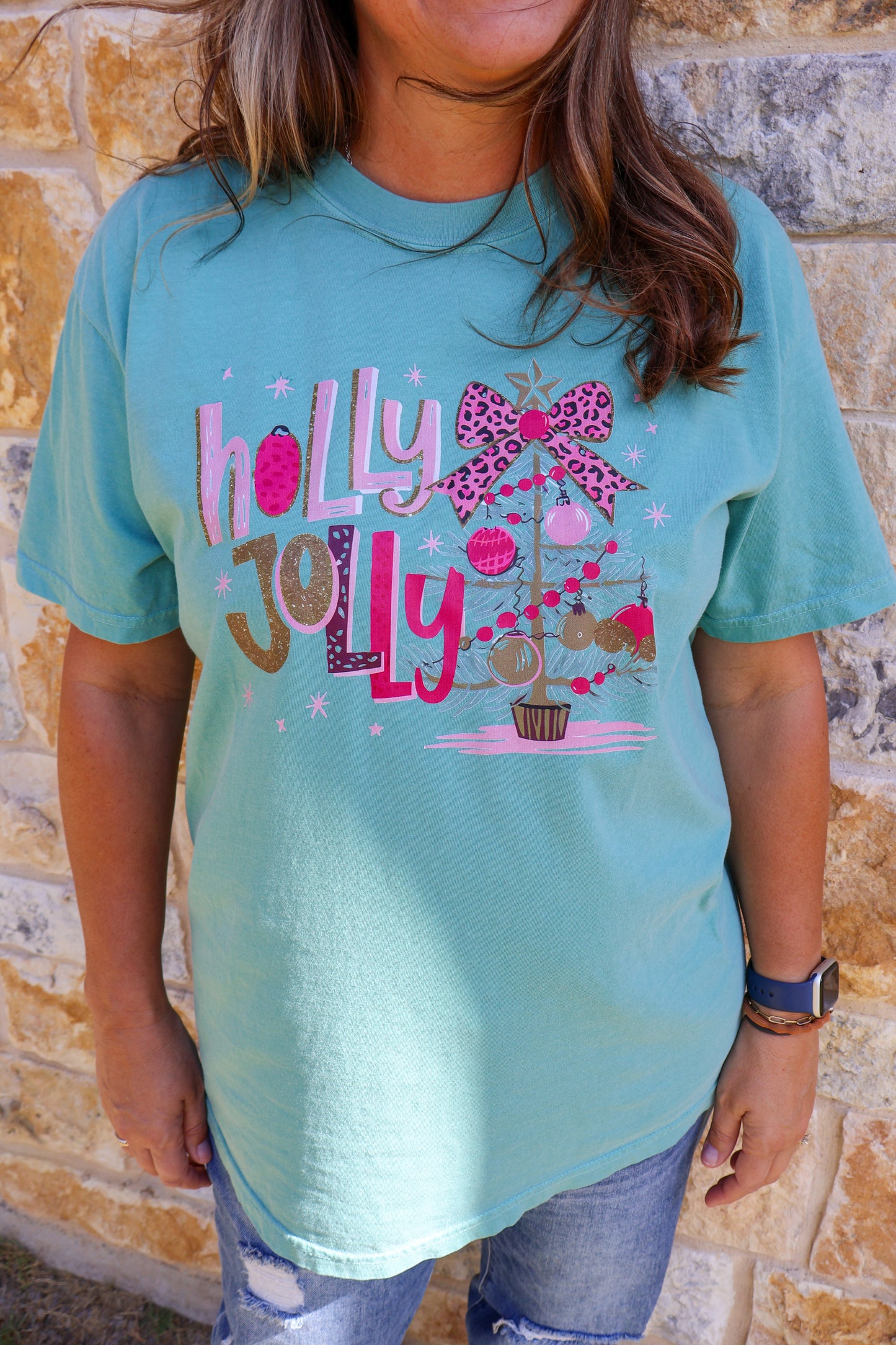 Holly Jolly tee