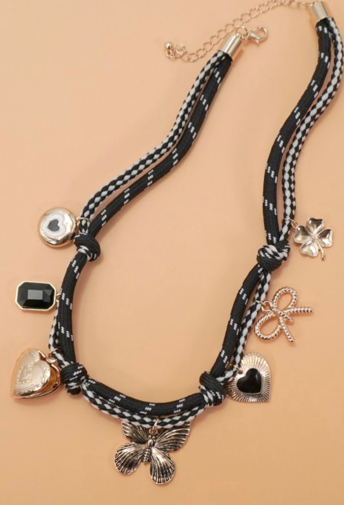 Cord Charm necklace