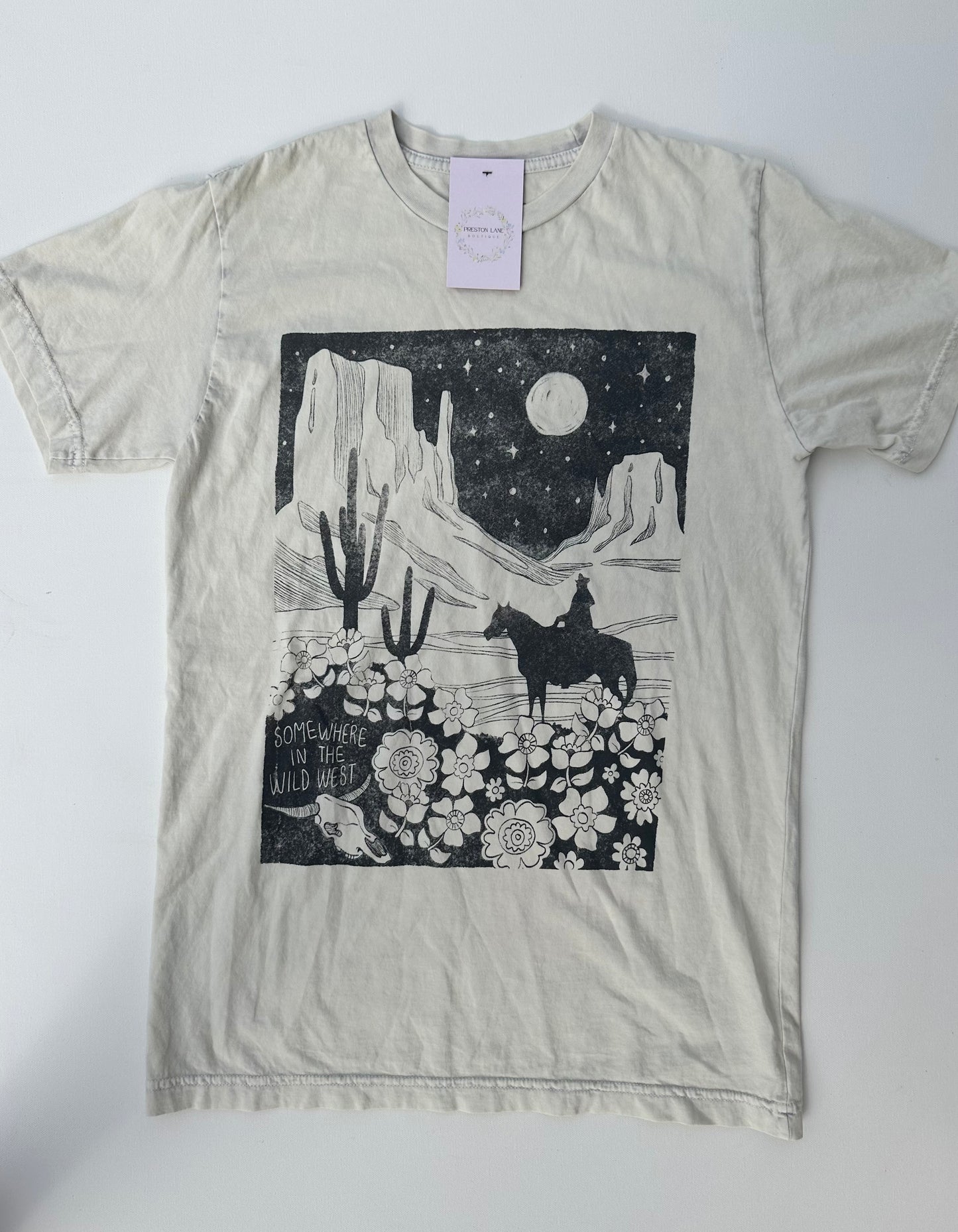 Somewhere in the Wild West tee