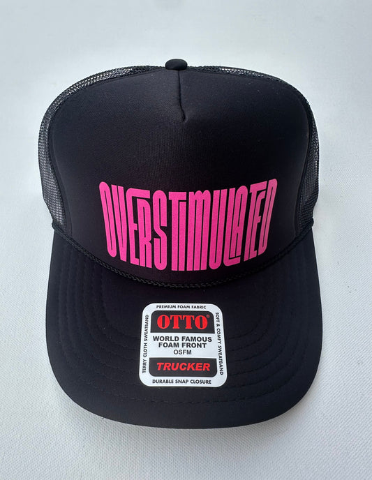 Pink Overstimulated hat