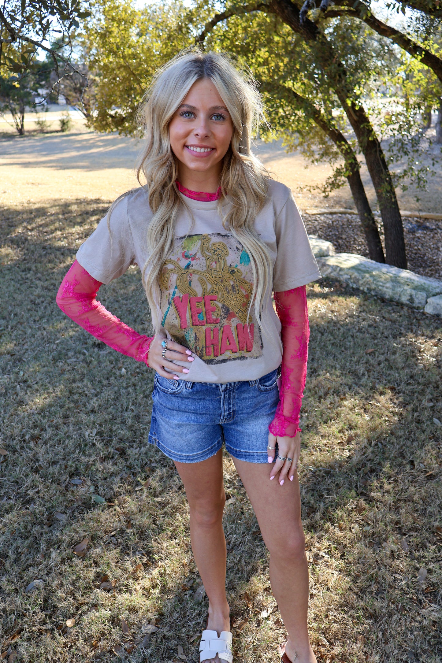 Yeehaw graphic tee