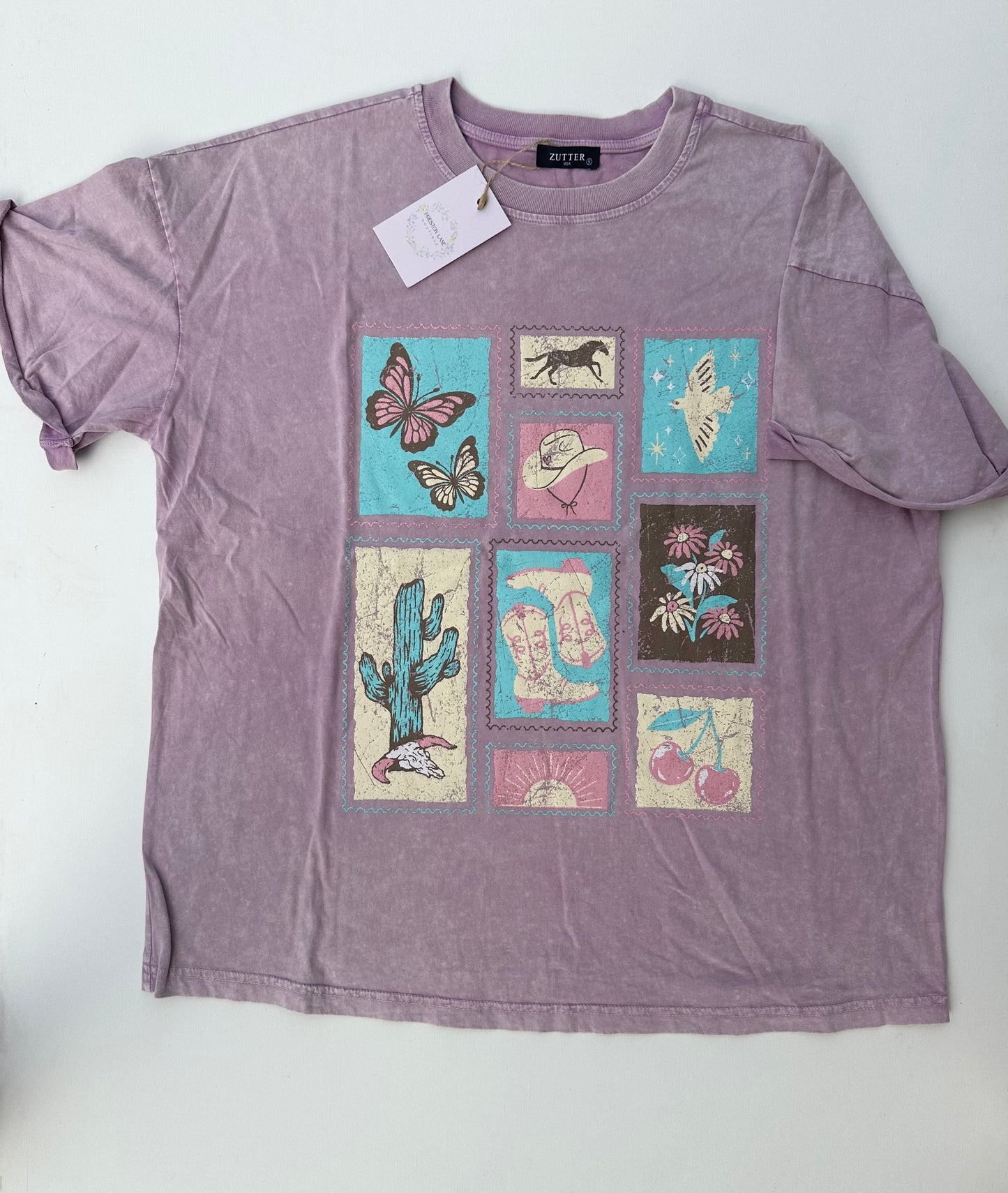 Western Stamps tee