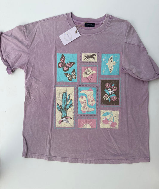 Western Stamps tee