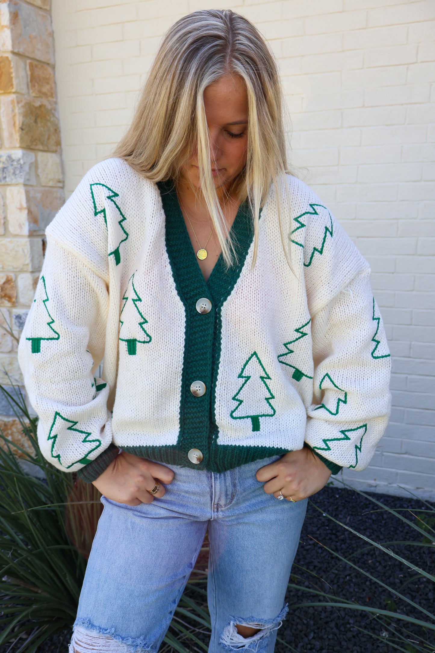 The Green Tree cardigan