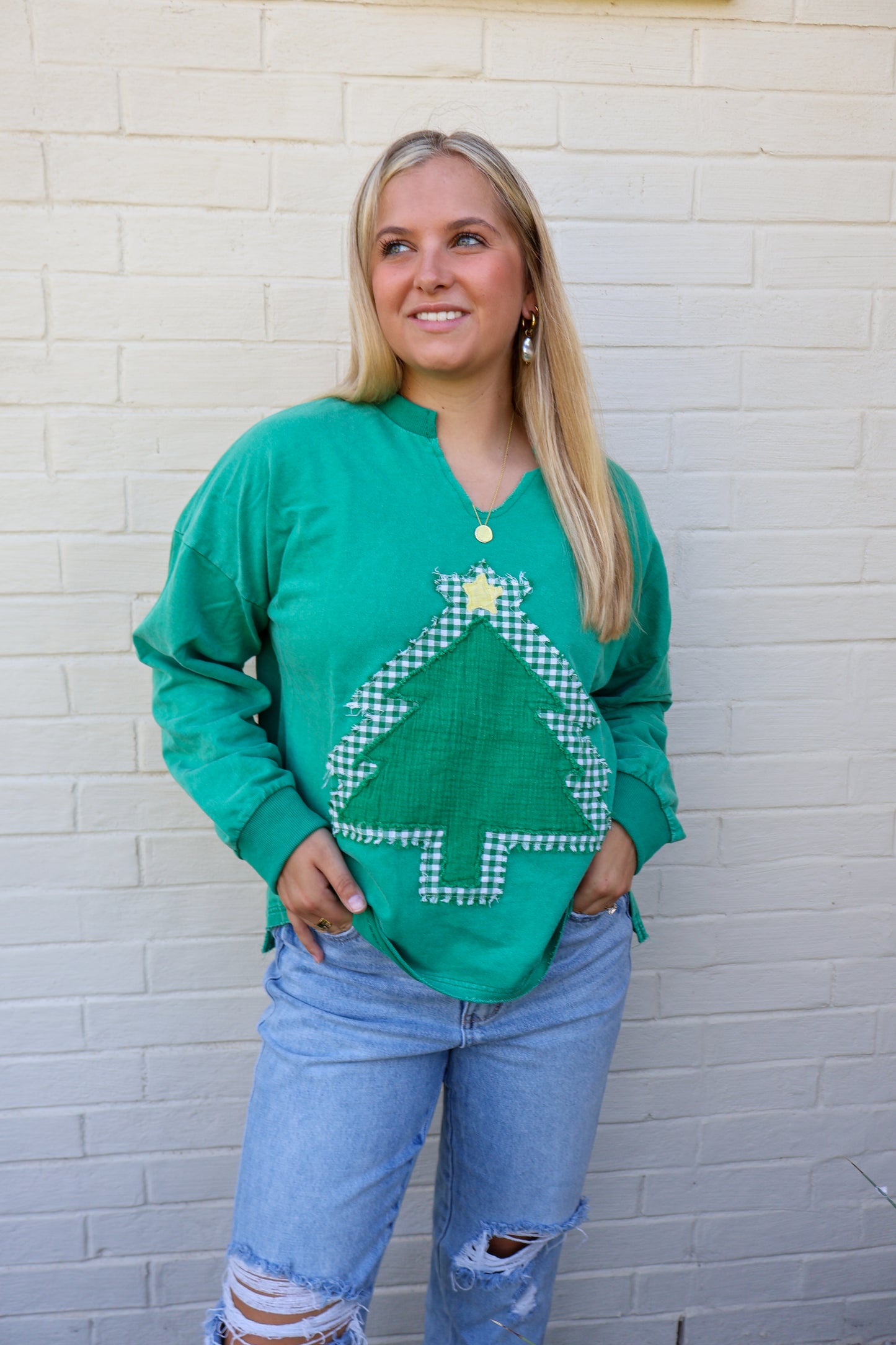The Tree pullover top
