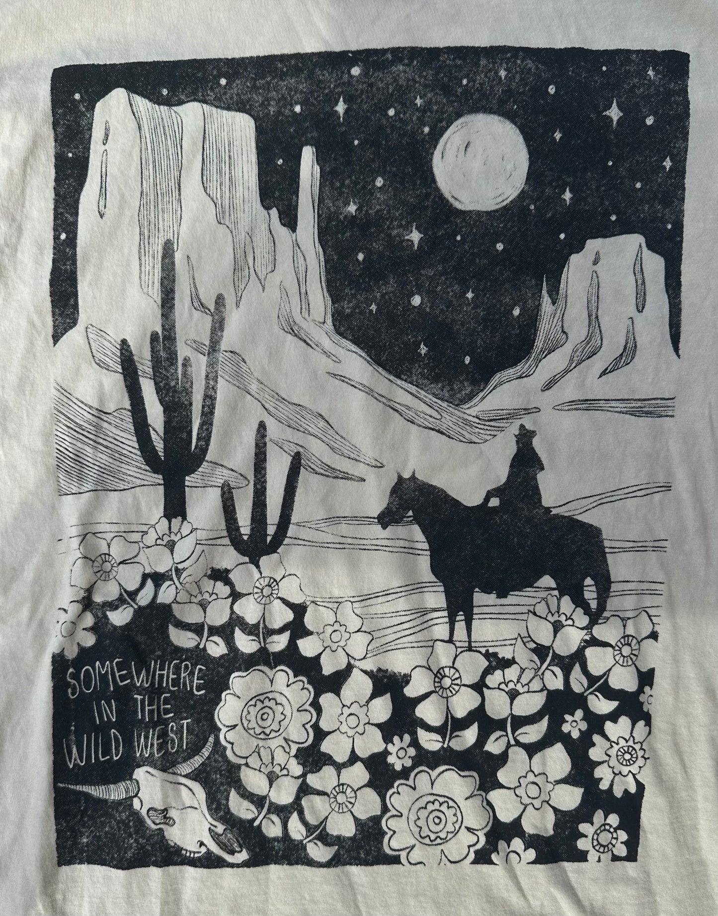 Somewhere in the Wild West tee