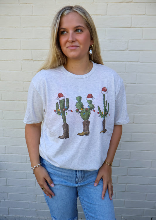 Christmas Cactus tee