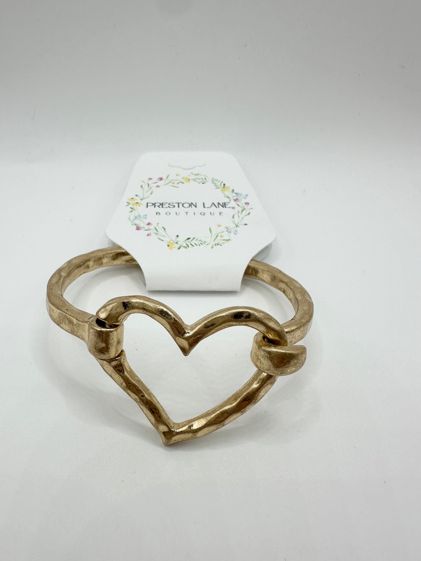 Heart bangle