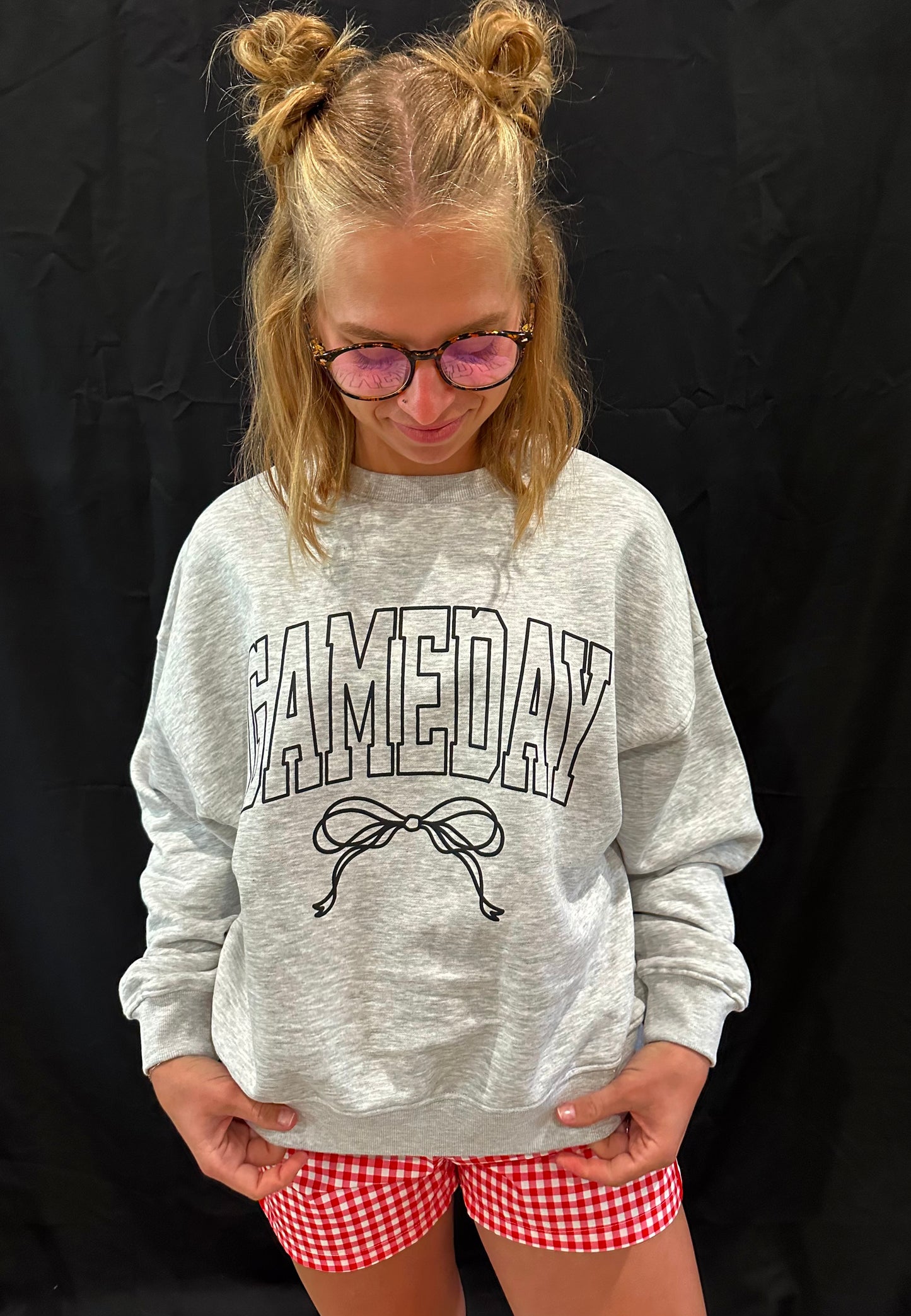 Gameday Bow sweatshirt