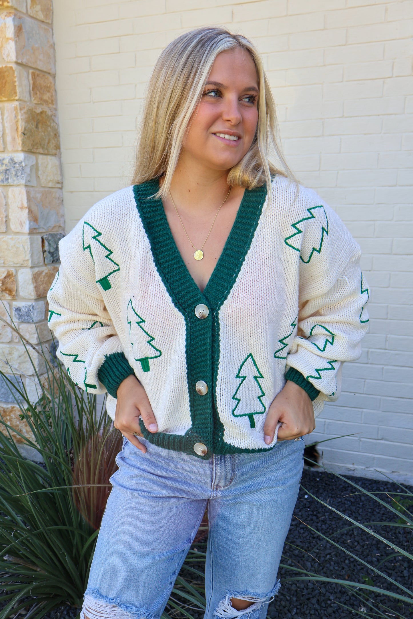 The Green Tree cardigan