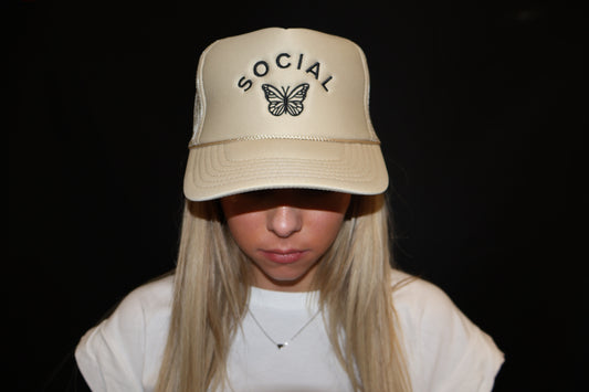 Social Butterfly hat