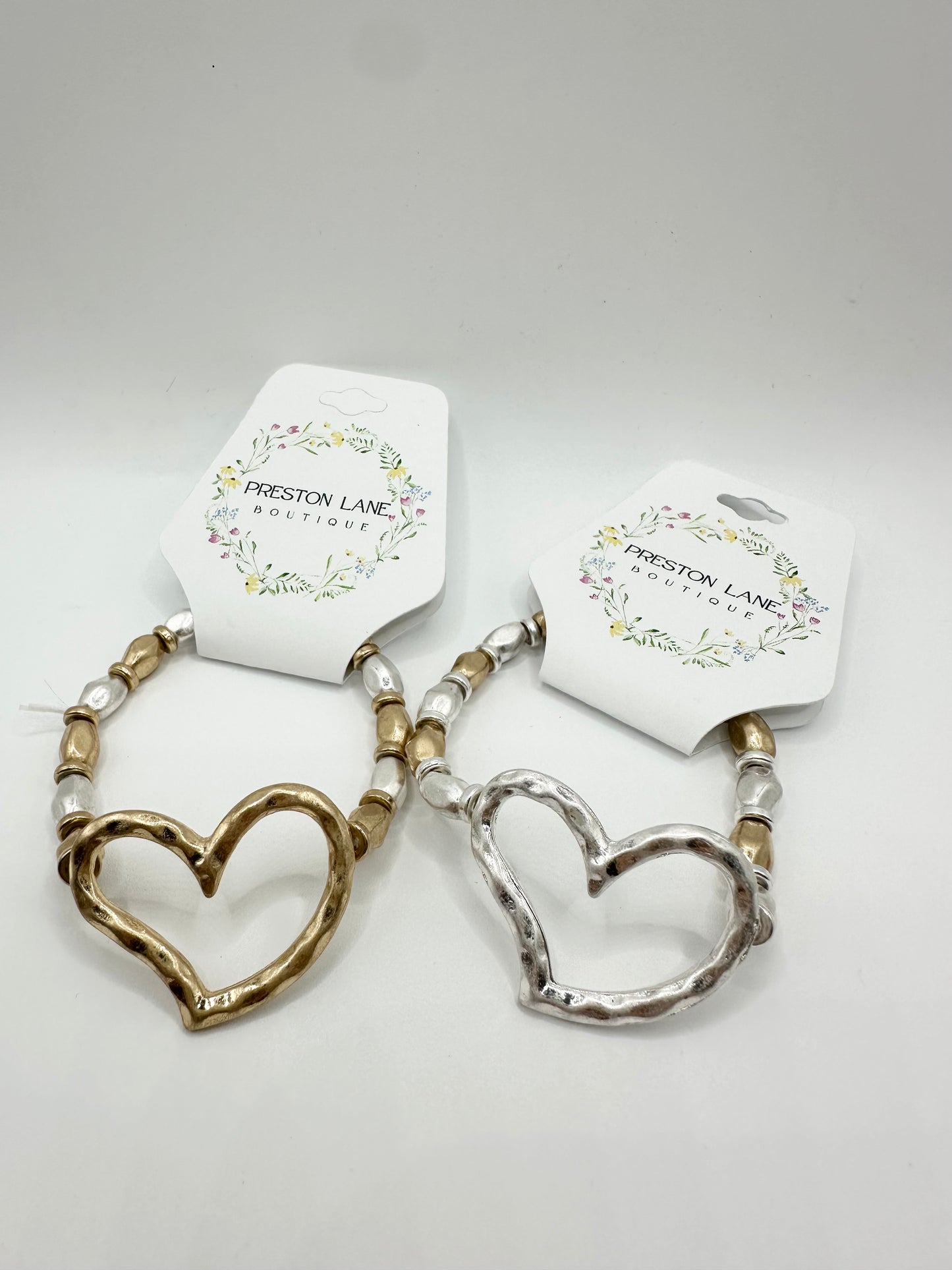 Heart stretch bracelet
